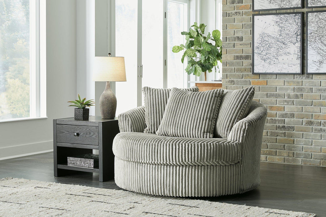 Lindyn Oversized Swivel Accent Chair - Tony’s Furniture Store & Linen (GA) - Multi Location
