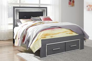 Lodanna Bed with 2 Storage Drawers - Tony’s Furniture Store & Linen (GA) - Multi Location