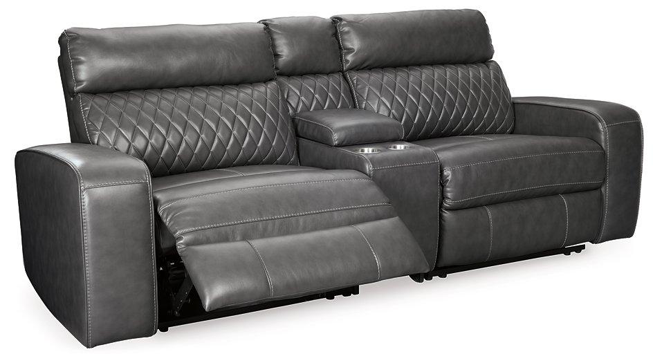 Samperstone Power Reclining Sectional - Tony’s Furniture Store & Linen (GA) - Multi Location