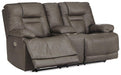 Wurstrow Power Reclining Loveseat with Console - Tony’s Furniture Store & Linen (GA) - Multi Location