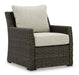 Brook Ranch Outdoor Lounge Chair with Cushion - Tony’s Furniture Store & Linen (GA) - Multi Location