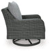 Elite Park Outdoor Swivel Lounge with Cushion - Tony’s Furniture Store & Linen (GA) - Multi Location