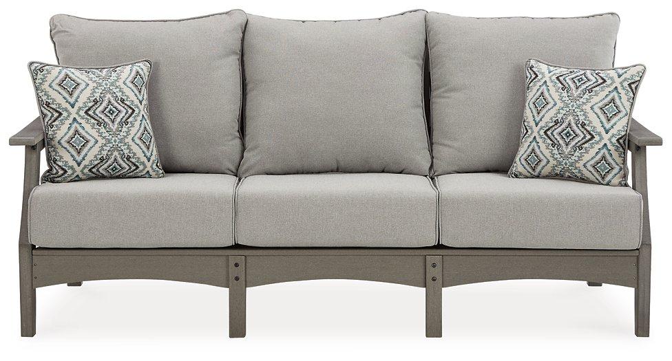Visola Outdoor Sofa with Cushion - Tony’s Furniture Store & Linen (GA) - Multi Location