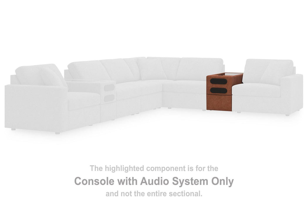 Modmax Sectional Loveseat with Audio System - Tony’s Furniture Store & Linen (GA) - Multi Location