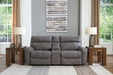 Next-Gen DuraPella Power Reclining Sectional Loveseat with Console - Tony’s Furniture Store & Linen (GA) - Multi Location