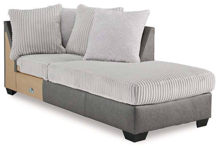 Clairette Court Sectional with Chaise - Tony’s Furniture Store & Linen (GA) - Multi Location