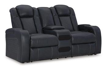 Fyne-Dyme Power Reclining Loveseat with Console - Tony’s Furniture Store & Linen (GA) - Multi Location