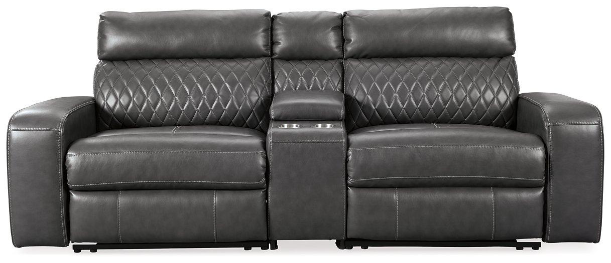 Samperstone Power Reclining Sectional - Tony’s Furniture Store & Linen (GA) - Multi Location