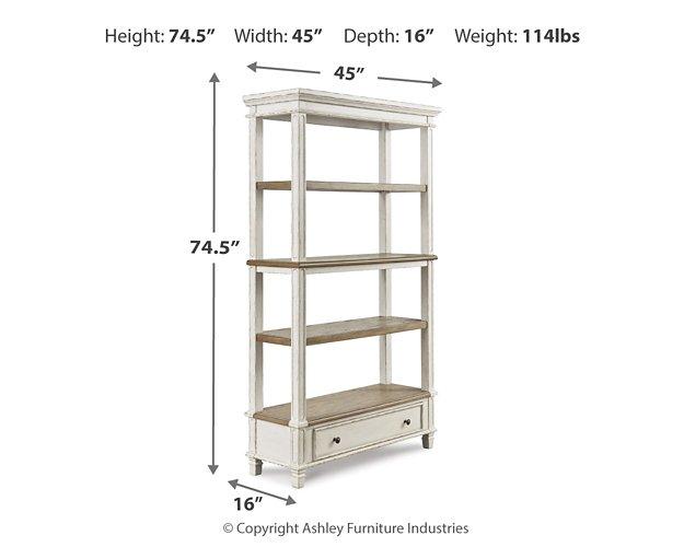 Realyn 75" Bookcase - Tony’s Furniture Store & Linen (GA) - Multi Location