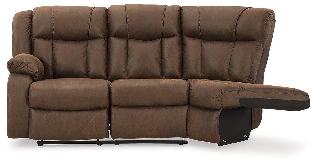 Trail Boys 2-Piece Reclining Sectional - Tony’s Furniture Store & Linen (GA) - Multi Location