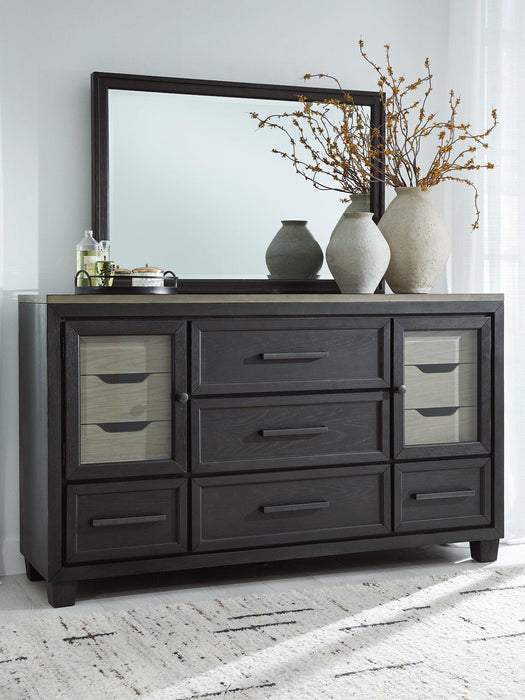 Foyland Dresser and Mirror - Tony’s Furniture Store & Linen (GA) - Multi Location