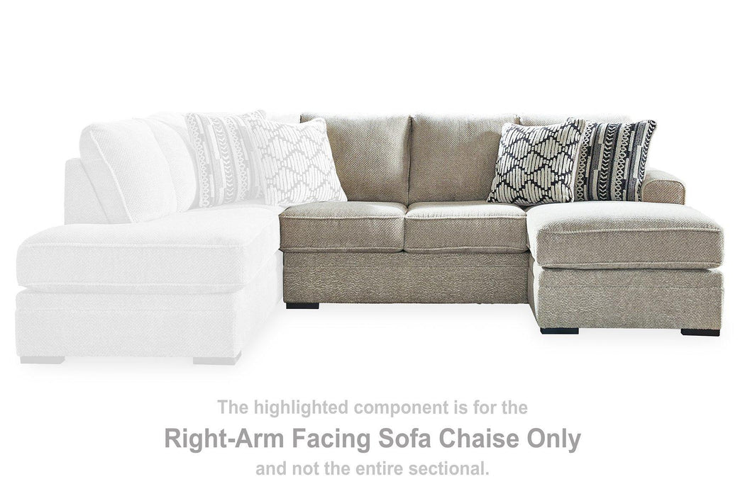 Calnita Sectional with Chaise - Tony’s Furniture Store & Linen (GA) - Multi Location