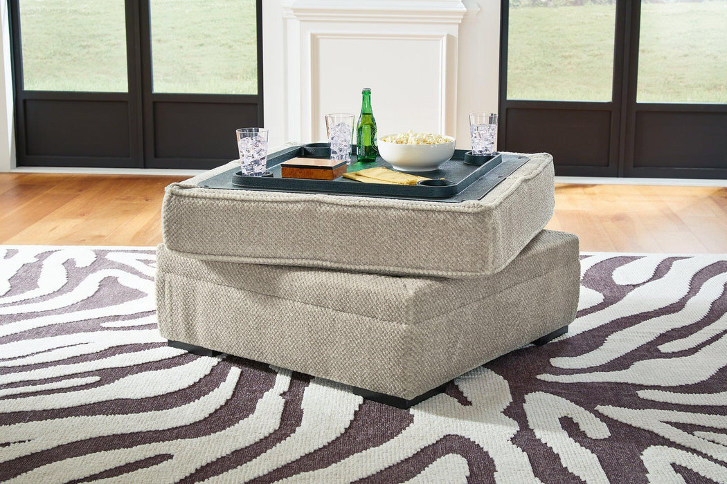 Calnita Ottoman With Storage - Tony’s Furniture Store & Linen (GA) - Multi Location