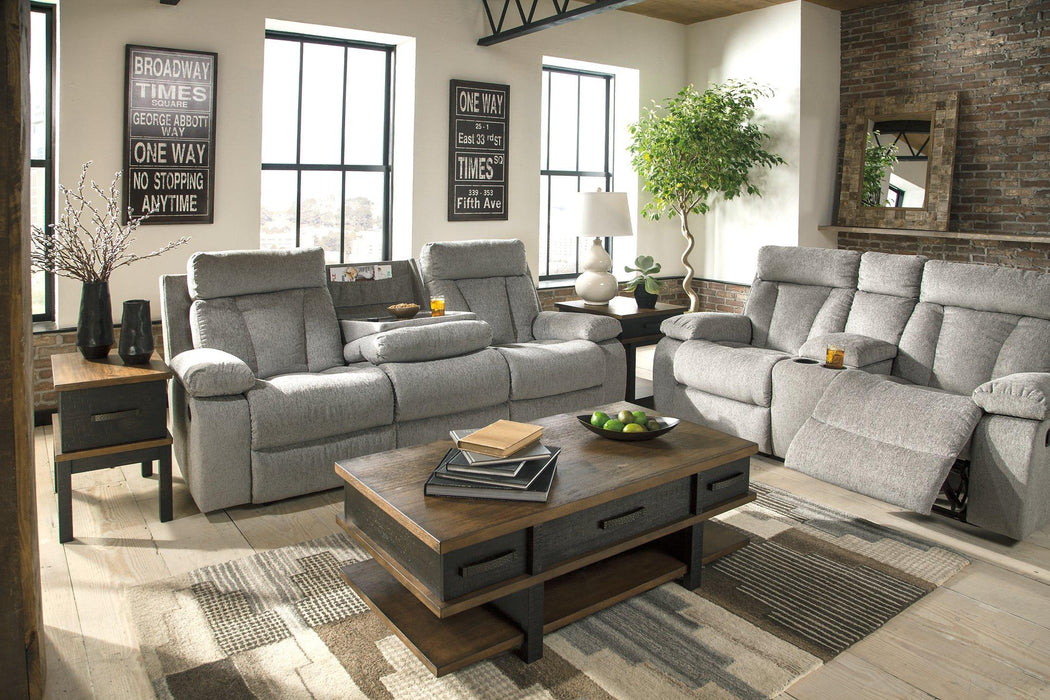 Mitchiner Reclining Loveseat with Console - Tony’s Furniture Store & Linen (GA) - Multi Location