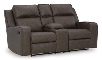 Lavenhorne Reclining Loveseat with Console - Tony’s Furniture Store & Linen (GA) - Multi Location