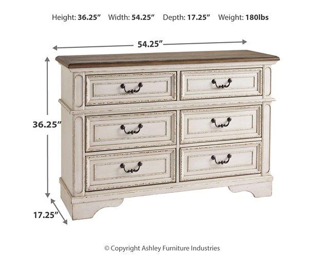 Realyn Dresser and Mirror - Tony’s Furniture Store & Linen (GA) - Multi Location