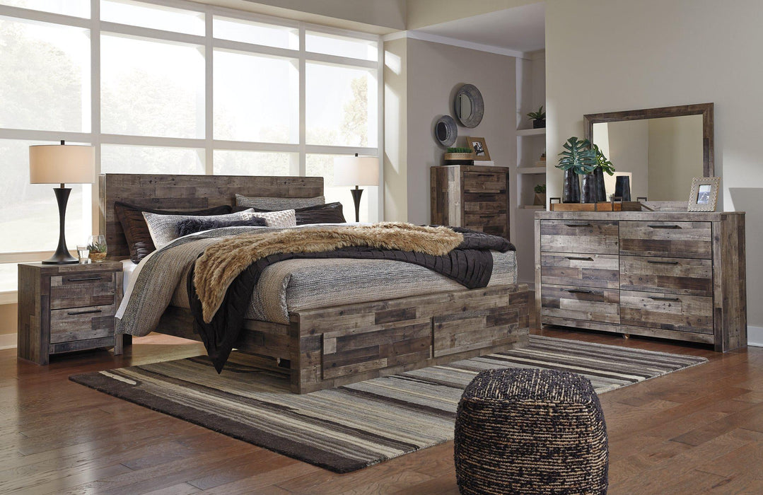 Derekson Bed with 2 Storage Drawers - Tony’s Furniture Store & Linen (GA) - Multi Location