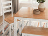 Gesthaven Dining Table with 4 Chairs and Bench (Set of 6) - Tony’s Furniture Store & Linen (GA) - Multi Location