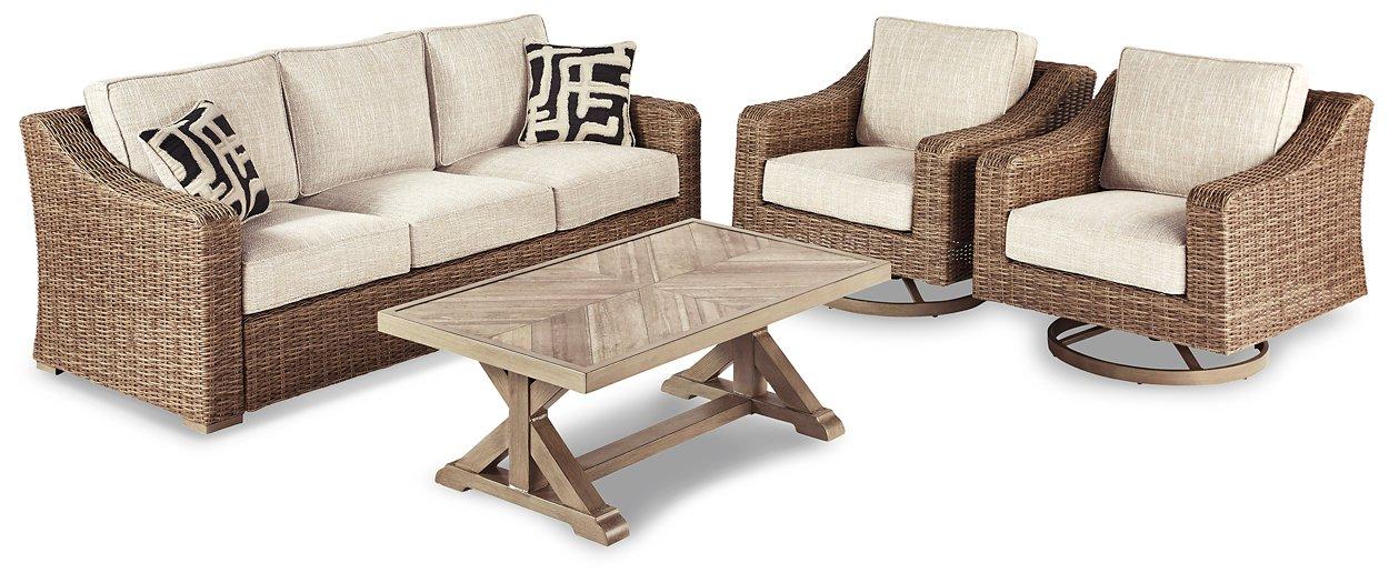Beachcroft Outdoor Conversation Set - Tony’s Furniture Store & Linen (GA) - Multi Location