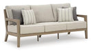 Hallow Creek Outdoor Sofa with Cushion - Tony’s Furniture Store & Linen (GA) - Multi Location