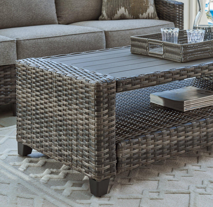 Oasis Court Outdoor Sofa/Chairs/Table Set (Set of 4) - Tony’s Furniture Store & Linen (GA) - Multi Location