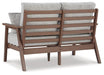 Emmeline Outdoor Loveseat with Cushion - Tony’s Furniture Store & Linen (GA) - Multi Location