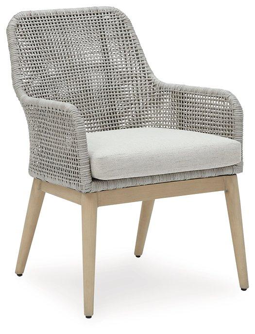 Seton Creek Outdoor Dining Arm Chair (Set of 2) - Tony’s Furniture Store & Linen (GA) - Multi Location