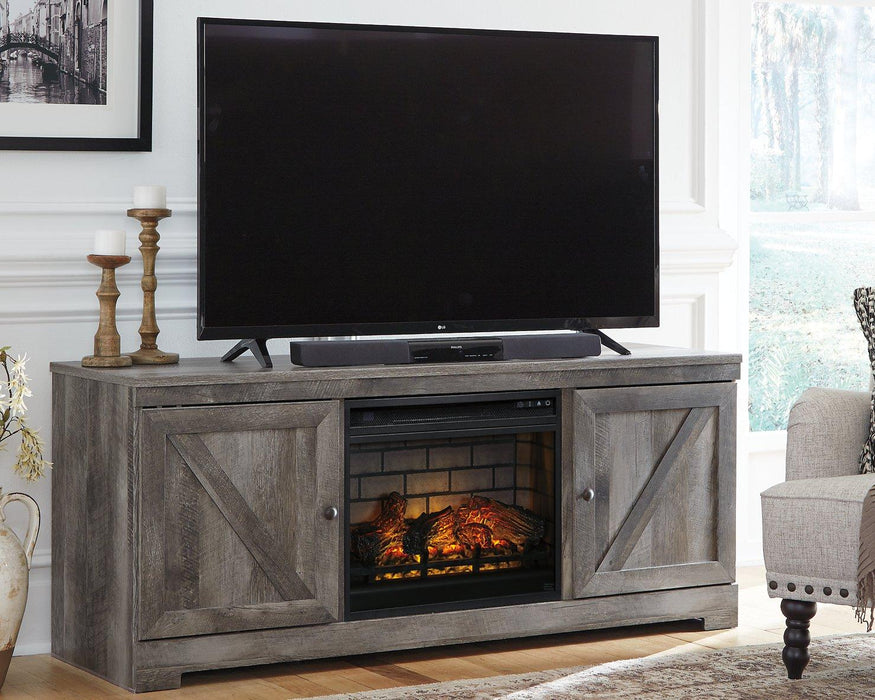Wynnlow 63" TV Stand with Electric Fireplace - Tony’s Furniture Store & Linen (GA) - Multi Location