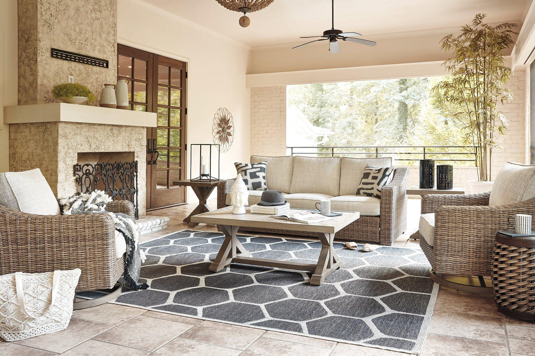 Beachcroft Outdoor Sofa with Cushion - Tony’s Furniture Store & Linen (GA) - Multi Location