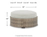 Calworth Outdoor Ottoman with Cushion - Tony’s Furniture Store & Linen (GA) - Multi Location