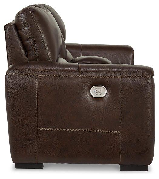 Alessandro Power Reclining Loveseat with Console - Tony’s Furniture Store & Linen (GA) - Multi Location