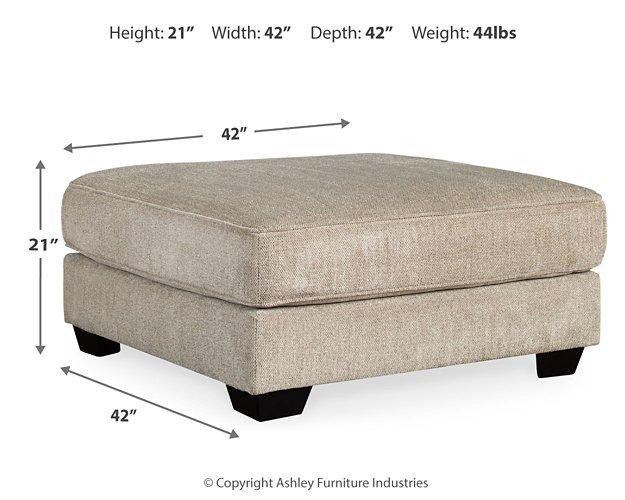 Ardsley Oversized Ottoman - Tony’s Furniture Store & Linen (GA) - Multi Location