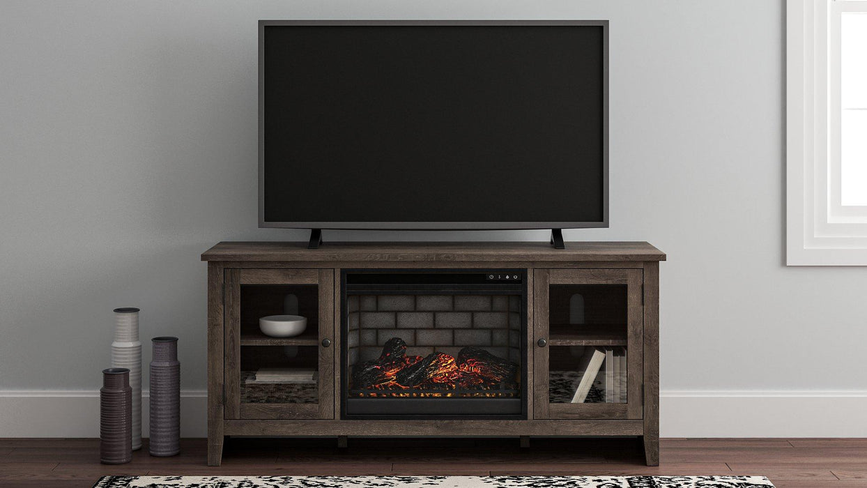 Arlenbry 60" TV Stand with Electric Fireplace - Tony’s Furniture Store & Linen (GA) - Multi Location