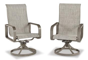 Beach Front Sling Swivel Chair (Set of 2) - Tony’s Furniture Store & Linen (GA) - Multi Location