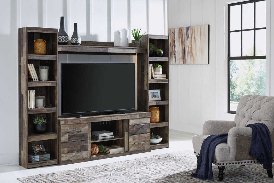 Derekson 4-Piece Entertainment Center - Tony’s Furniture Store & Linen (GA) - Multi Location
