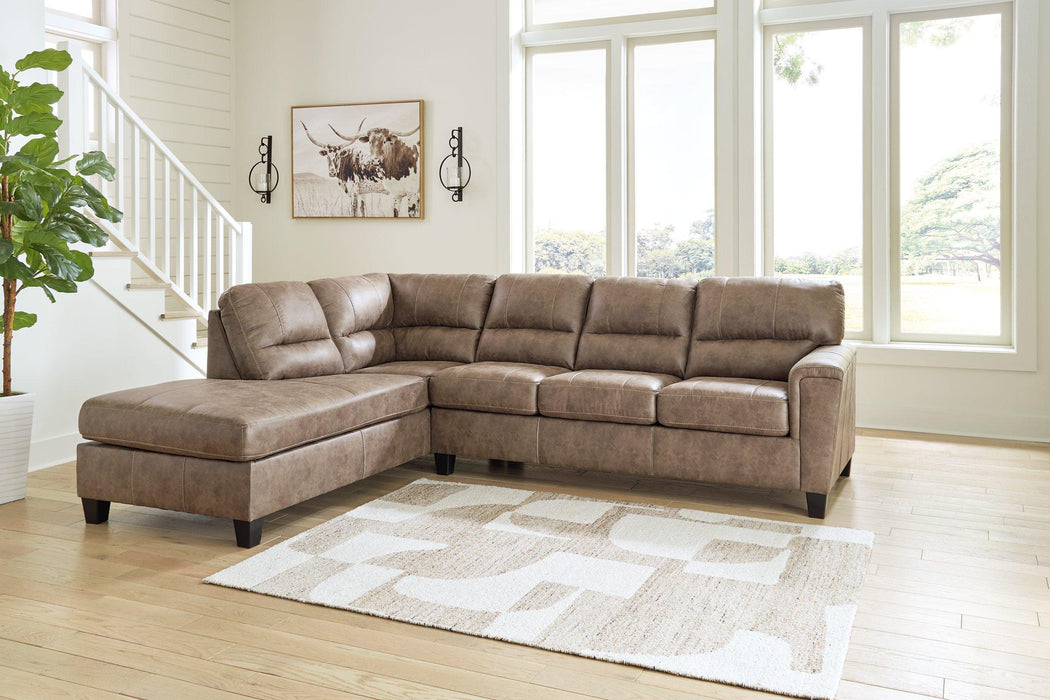 Navi 2-Piece Sectional Sofa Sleeper Chaise - Tony’s Furniture Store & Linen (GA) - Multi Location