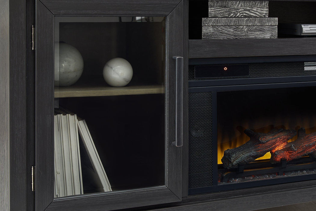 Foyland 83" TV Stand with Electric Fireplace - Tony’s Furniture Store & Linen (GA) - Multi Location