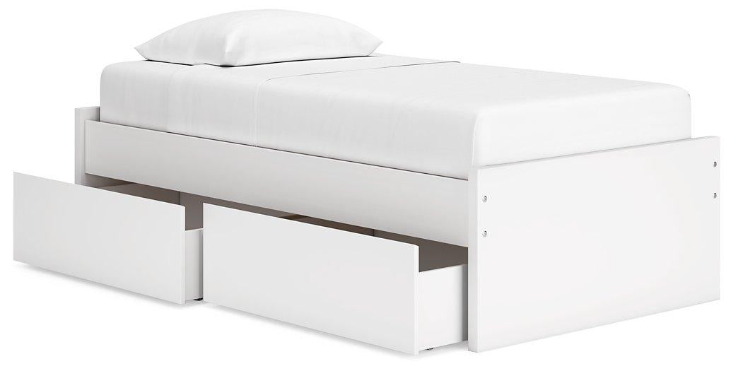 Onita Bed with 1 Side Storage - Tony’s Furniture Store & Linen (GA) - Multi Location
