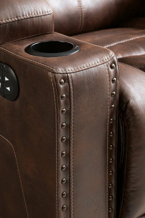 Owner's Box Power Reclining Loveseat with Console - Tony’s Furniture Store & Linen (GA) - Multi Location