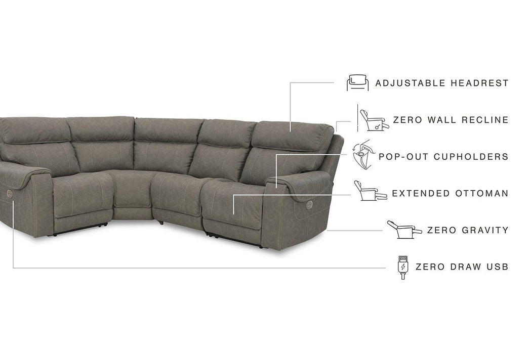 Starbot Power Reclining Sectional - Tony’s Furniture Store & Linen (GA) - Multi Location