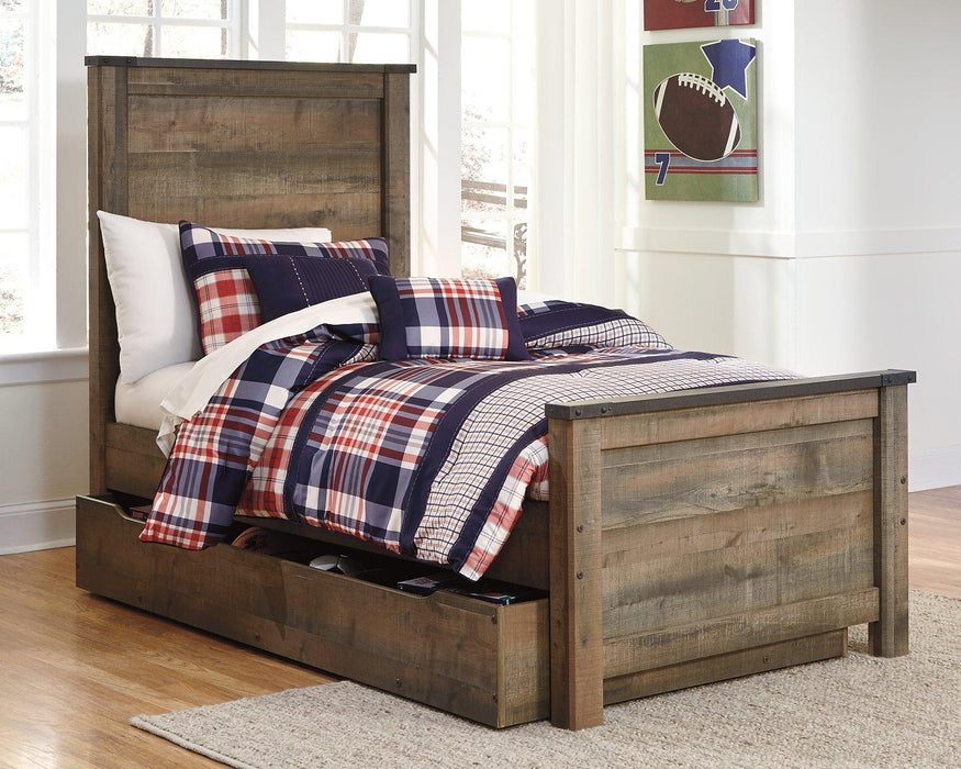 Trinell Bed with 1 Large Storage Drawer - Tony’s Furniture Store & Linen (GA) - Multi Location