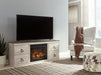 Willowton TV Stand with Electric Fireplace - Tony’s Furniture Store & Linen (GA) - Multi Location