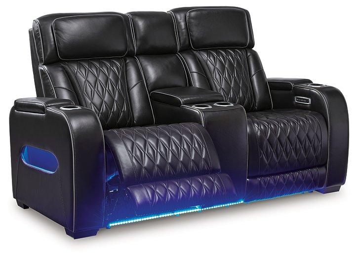 Boyington Power Reclining Loveseat with Console - Tony’s Furniture Store & Linen (GA) - Multi Location