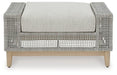 Seton Creek Outdoor Ottoman with Cushion - Tony’s Furniture Store & Linen (GA) - Multi Location