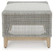 Seton Creek Outdoor Ottoman with Cushion - Tony’s Furniture Store & Linen (GA) - Multi Location