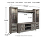 Wynnlow 4-Piece Entertainment Center - Tony’s Furniture Store & Linen (GA) - Multi Location