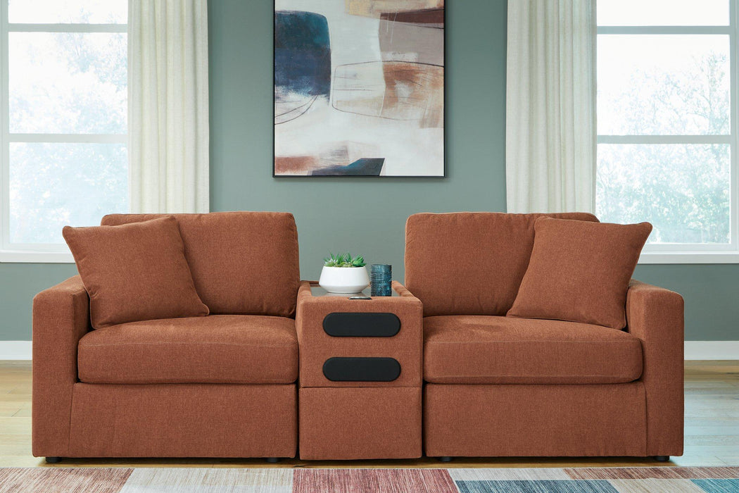 Modmax Sectional Loveseat with Audio System - Tony’s Furniture Store & Linen (GA) - Multi Location