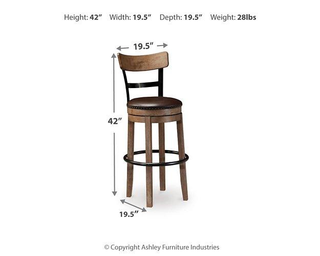 Pinnadel Bar Height Bar Stool - Tony’s Furniture Store & Linen (GA) - Multi Location