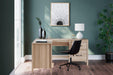 Battelle 60" Home Office Desk with Return - Tony’s Furniture Store & Linen (GA) - Multi Location