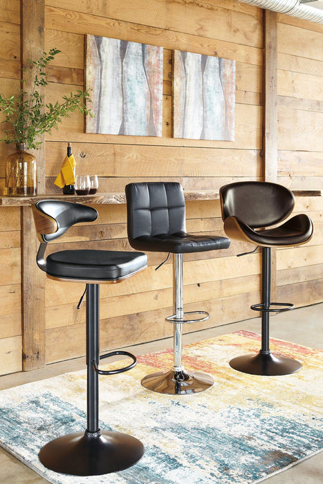 Bellatier Adjustable Height Bar Stool - Tony’s Furniture Store & Linen (GA) - Multi Location